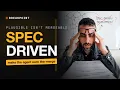 Spec-Driven Development Make Your Coding Agent Ship Mergeable Code