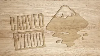 Carved Wood Effect in Inkscape