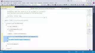 DevExpress CodeRush Inline Recent Assignment