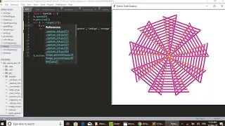 Python Turtle Graphics Triangle Design