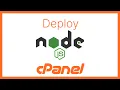 Deploy a Node js App on Shared Hosting via cPanel Tutorial 2024