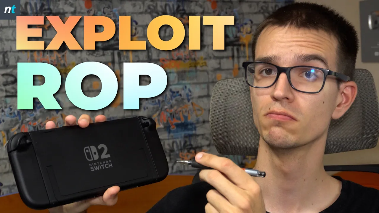 EXPLOIT DE SWITCH 2 - Te explico cómo funciona ROP con MUCHO DETALLE: video thumbnail