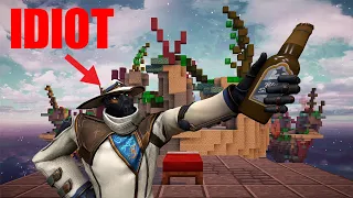 I got drunk and played Hypixel Bedwars just to see how it would go. w/glowing