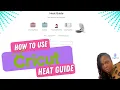 How to use the Cricut Heat Guide