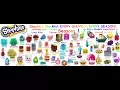 Shopkins Complete Shopkins Checklist Season 1-7 EVERY SHOPKINS FROM EVERY SEASON