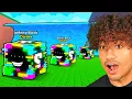 0 To 100 TRILLION With LUCKY BLOCKS ONLY In Escape Tsunami For Brainrots