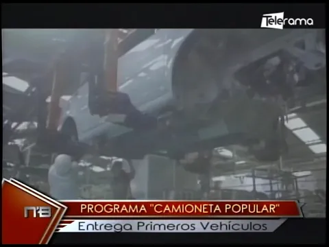 Programa Camioneta Popular entrega primeros vehículos