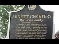 Historic Arnett family cemetery receives marker in southwest Huntsville