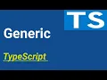 Generic TypeScript tutorial in Hindi