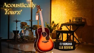 Acoustically Yours Yamaha LL6 Review and Soundcheck India Exclusive