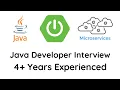 Live Interview Java Developer Java Spring Boot Microservices Beginners Guide