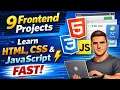 Learn Frontend Web Development FAST with These 9 Projects