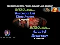 Tera Saath Hai Kitna Pyaara Karaoke With Scrolling Lyrics Eng. & हिंदी