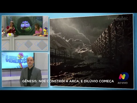 Gênesis: Noé constrói a arca, e dilúvio começa