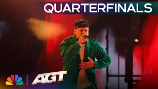 Luke Taleno FIGHTS For His DREAM With An Emotinal Rap Anthem | Quarterfinals | AGT 2026