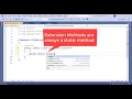 Step by Step Extension Method in C