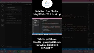 How to Create a ChatBot with HTML CSS JavaScript
