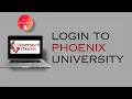 How To Login To Phoenix University University of Phoenix Student Login Guide