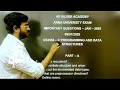 C Programming and Data Structures Important Questions in Tamil CS3353 Important Questions 2025