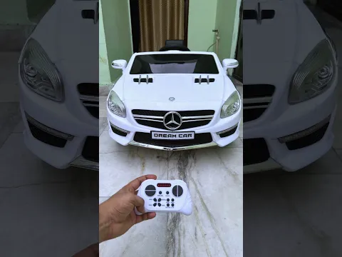 Ride on RC Mercedes Carπ₯π₯#mercedes #rccar #shorts #remotecontrolcar