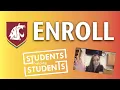 How to Enroll for Classes at WSU Vancouver