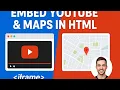 HTML iframe Tag Explained with Fun Examples Embed Google Maps YouTube in Website