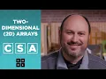 CSA Two-Dimensional 2D Arrays