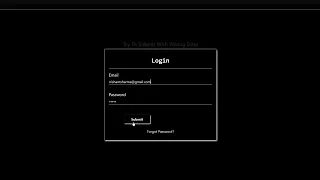 Naughty Button HTML CSS and JS