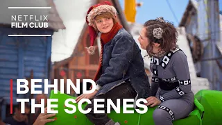 the making of a boy called christmas behind the scenes netflix