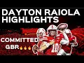 HIGHLIGHTS Nebraska COMMIT QB Dayton Raiola Brother of DYLAN RAIOLA