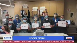 Radiology department at White Plains Hospital sends message to community - News 12