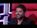 the voice | أشرقت غنت أ غنية غلبان لـ أحمد سعد ...و ناصيف زيتون بكى على الهواء