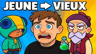 Je joue les BRAWLERS du plus JEUNE au plus VIEUX… 😳