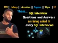 Top 25 most asked SQL Interview Questions and Answers The best SQL Interview Questions Part - 1