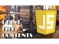 LEARN JAVASCRIPT Read text file