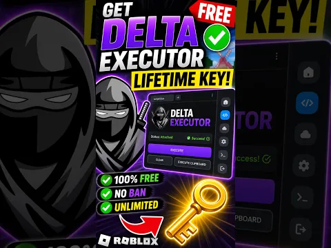 🔥 DELTA EXECUTOR LIFETIME KEY for FREE ✅ Delta Executor Permanent Activation Key (Android/iOS)