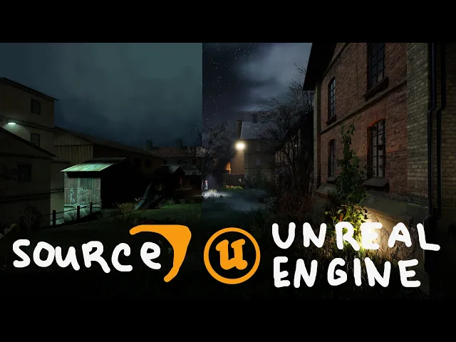 HALF LIFE 2 RAVENHOLM IN UNREAL ENGINE