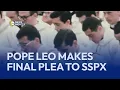 Pope Leo Makes Final Plea to SSPX Facing Excommunications EWTN News Nightly