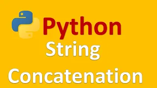 Examples on String concatenation in Python