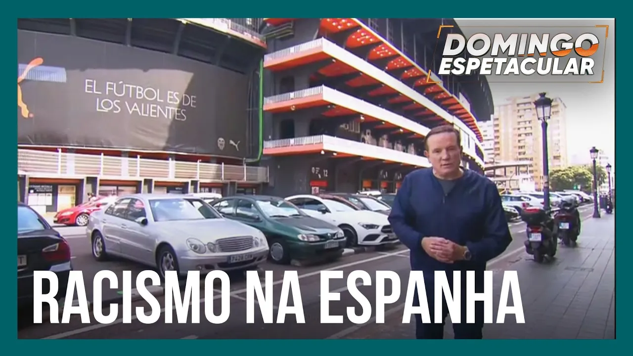 Roberto Cabrini investiga desdobramentos do caso Vinícius Júnior na Espanha