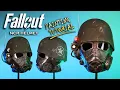 How to Paint a Fallout NCR Cosplay Helmet - Weathering A 3D Printed Prop Using Paints and Metallics