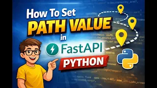 How To Set Path Parameters in FastAPI FastAPI Tutorial for Beginners Python