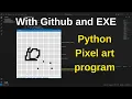 Python pixel art making program