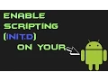 How To Enable Scripting Init d On Android