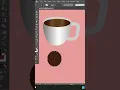 Coffee Cup Vector Art Adobe Illustrator