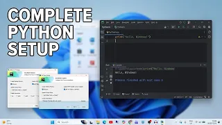 Complete Setup Installing Python and PyCharm on Windows