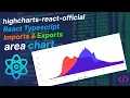 React JS Tutorial - Basic to Advance High charts React Typescript Imports Exports charts