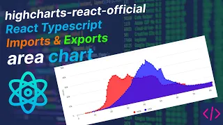 React JS Tutorial - Basic to Advance High charts React Typescript Imports Exports charts