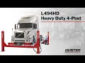 L494 - Heavy Duty 4-Post Lift Rack