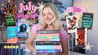 June/July reading wrap up + August tbr ☀️📚✨